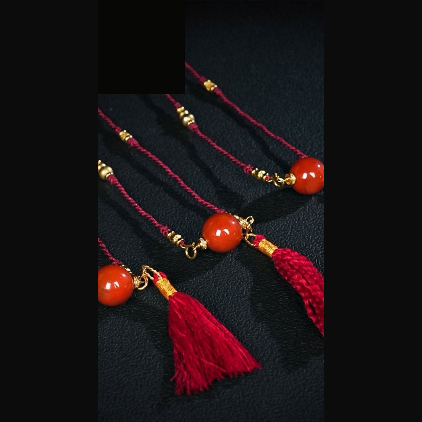 Sichuan Nanhong Agate Pendant — nanhong agate, SKU DN14