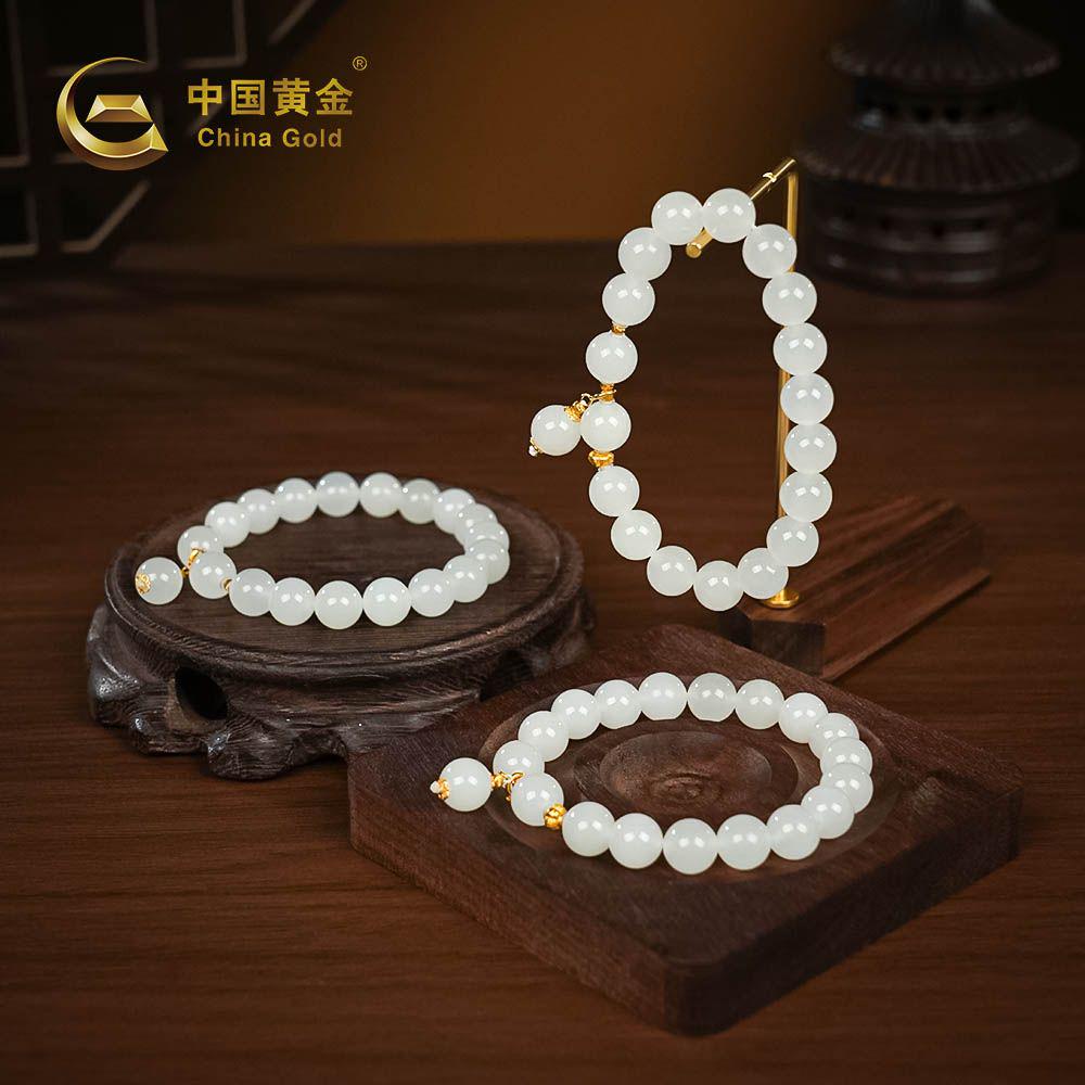 Qinghai White Nephrite Jade Bracelet — Qinghai jade