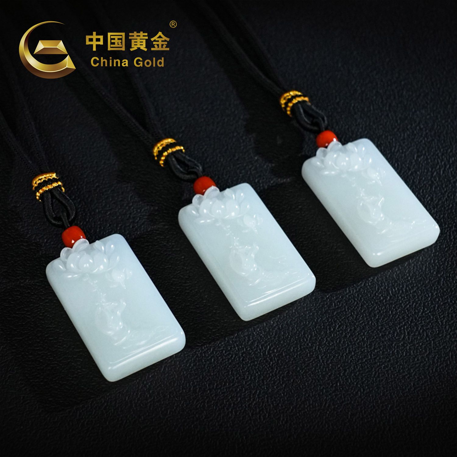 Russian White Nephrite Jade Pendant — Russian jade