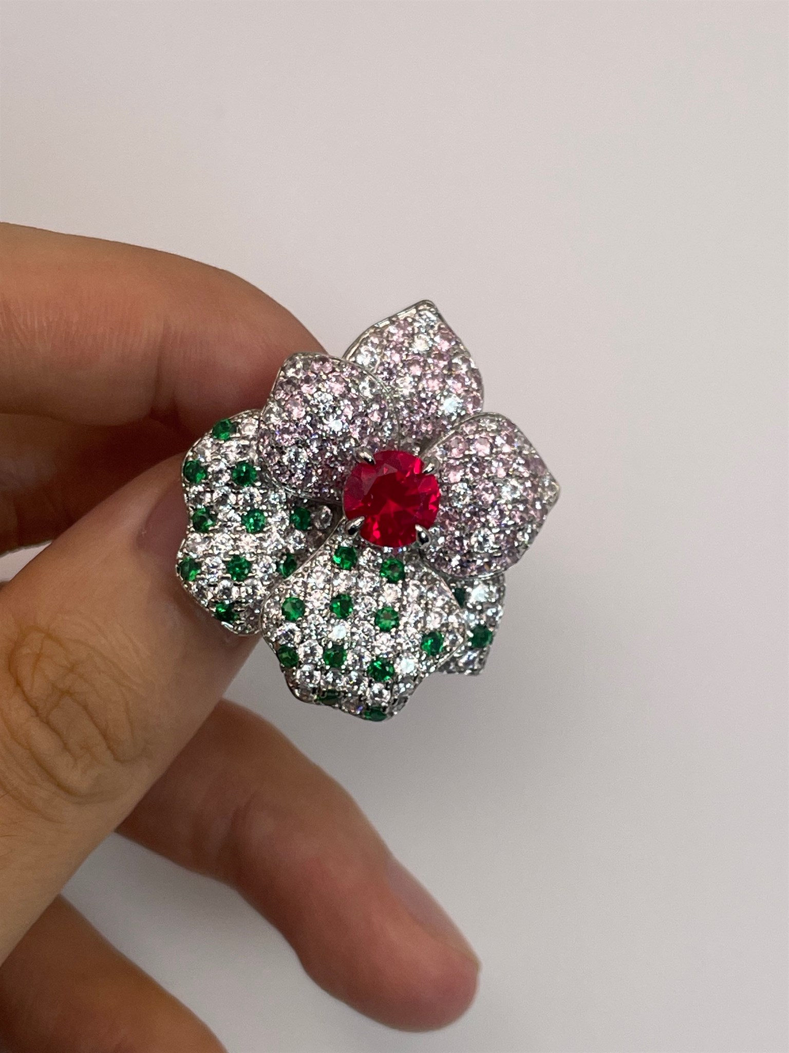 Red Lab-created Ruby Jewelry — lab-created ruby, SKU JW-055