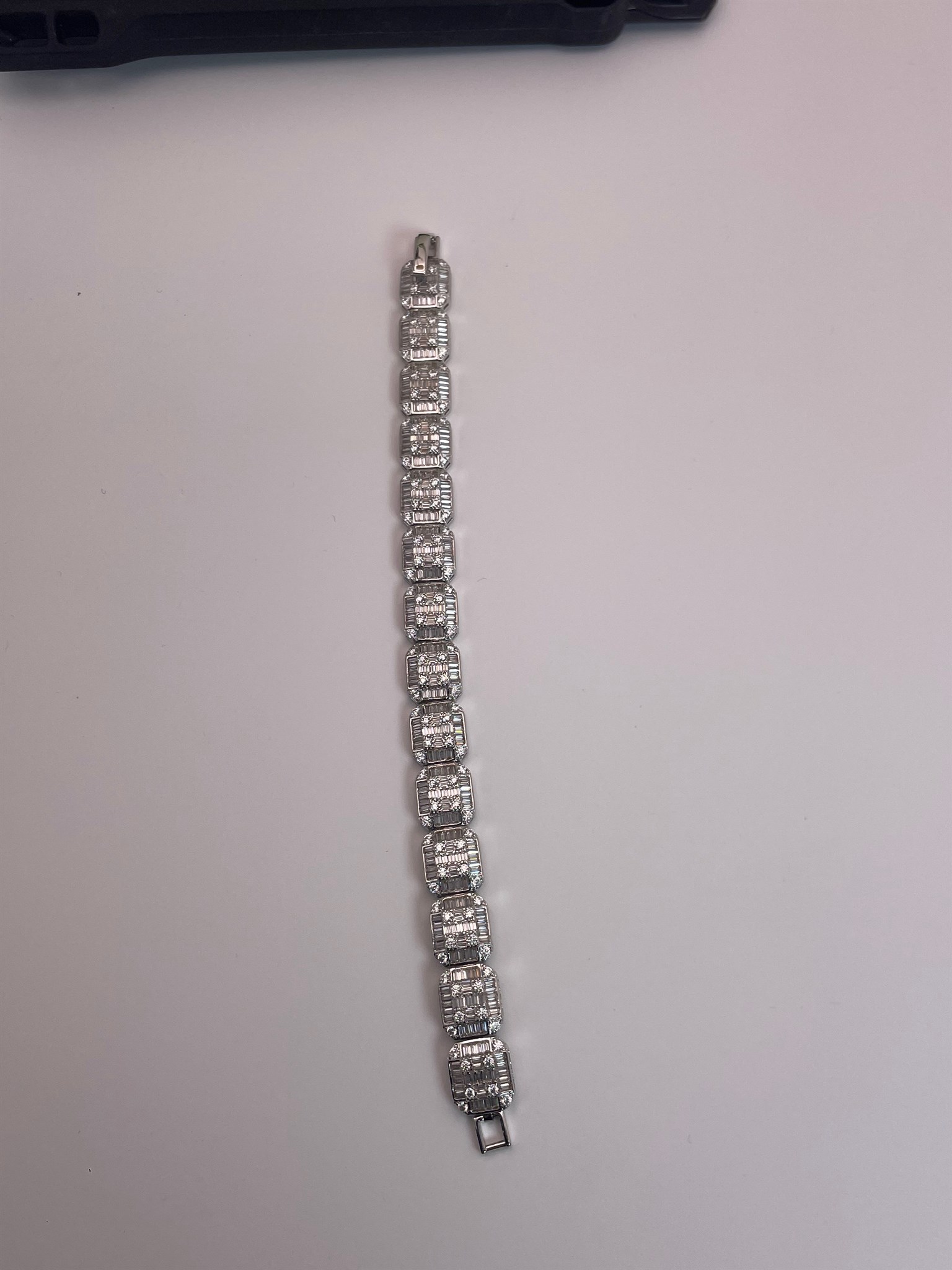 Cubic Zirconia Bracelet — cubic zirconia, SKU JW-066