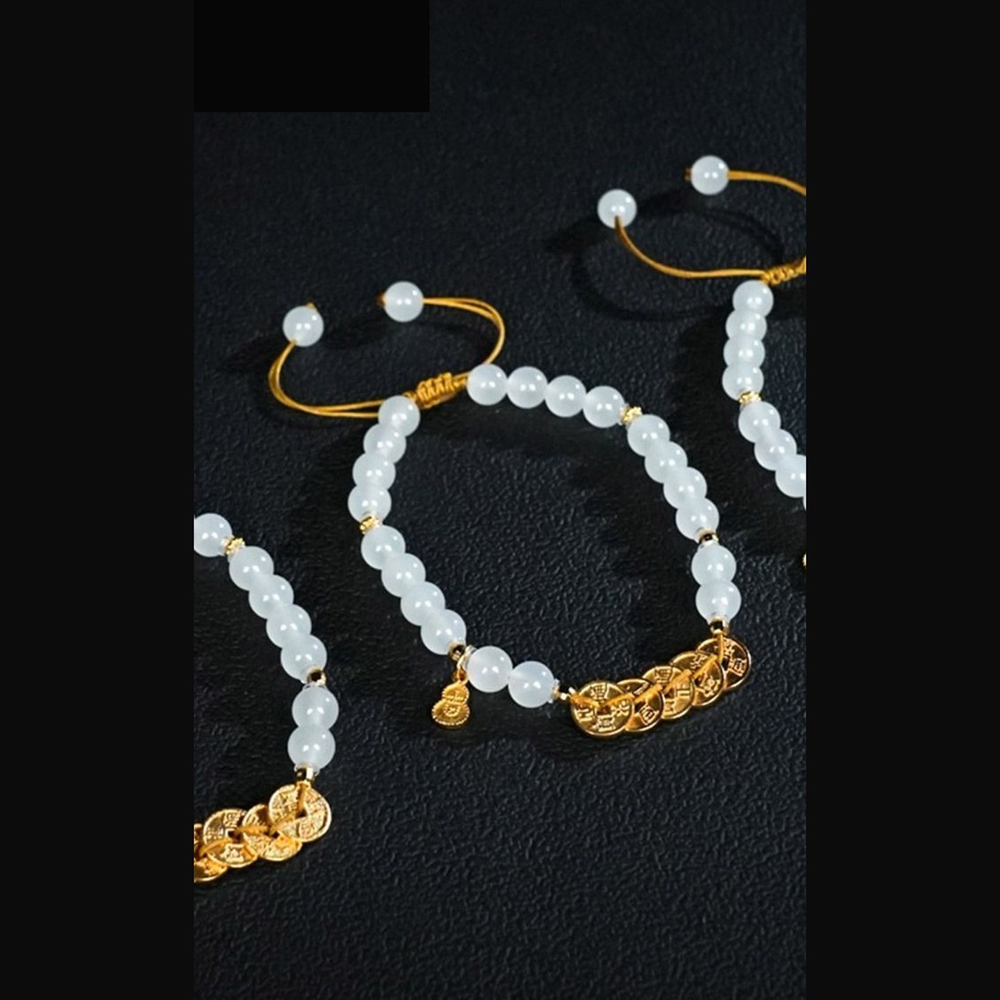 Qinghai White Nephrite Jade Bracelet — nephrite jade, SKU Z657
